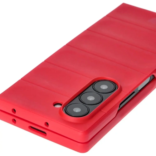 Pancerne etui Bizon Case Tur do Samsung Galaxy Z Fold6 czerwone