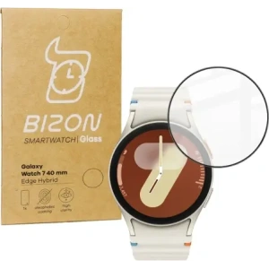 Hurtownia GSM - Bizon Glass Watch Edge Hybrid Samsung Galaxy Watch 7 40 mm fekete - BIZ5589 - {ean13} - Hurt
