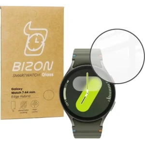 Hurtownia GSM - Bizon Glass Watch Edge Hybrid Samsung Galaxy Watch 7 44 mm negru - BIZ5595 - {ean13} - Hurt