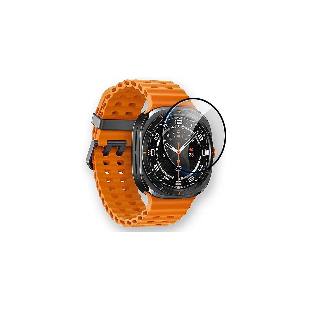 Hurtownia GSM - Bizon Glass Watch Edge Hybrid Samsung Galaxy Watch Ultra 47 mm fekete - BIZ5596 - {ean13} - Hurt