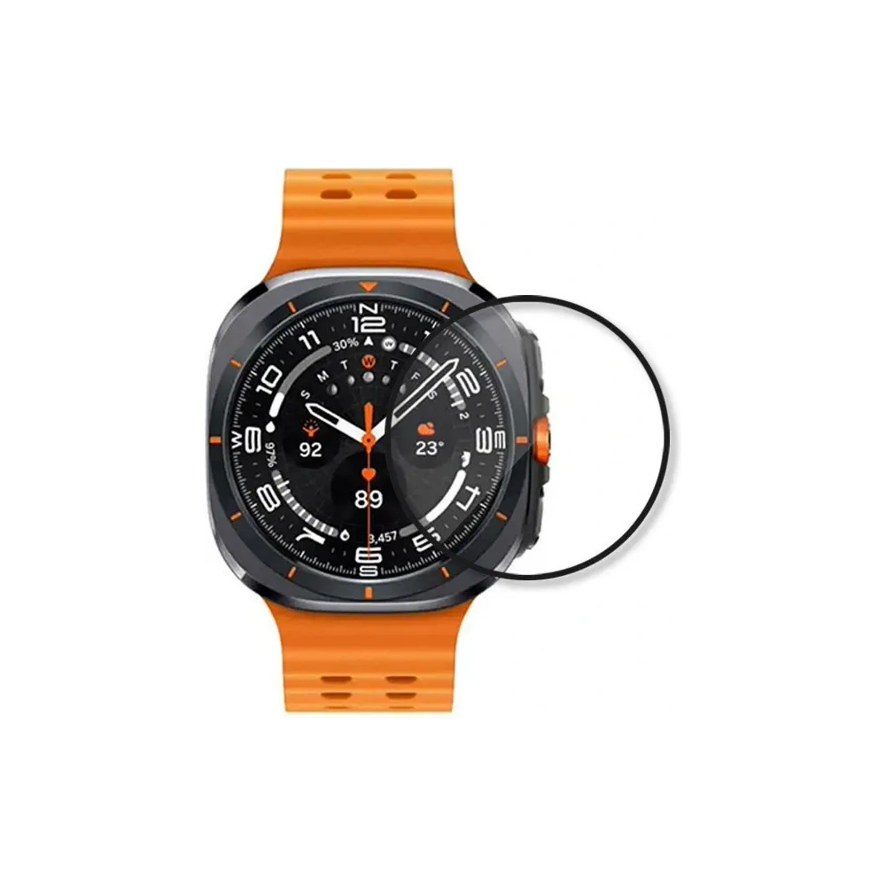 Hurtownia GSM - Bizon Glass Watch Edge Hybrid Samsung Galaxy Watch Ultra 47 mm fekete - BIZ5596 - {ean13} - Hurt