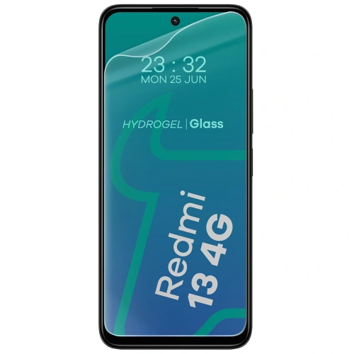 Folia hydrożelowa na ekran Bizon Glass Hydrogel Front do Xiaomi Redmi 13 4G [2 PACK]