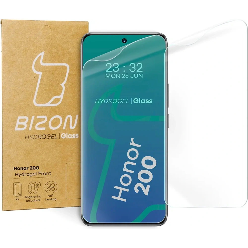Wholesale Bizon Glass Hydrogel Front Honor 200 [2 PACK] - BIZ5903 - {ean13} - Hurt