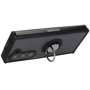 Wholesale Bizon Case Hybrid Ring Samsung Galaxy Z Fold6 smoky with a black frame - BIZ5905 - {ean13} - Hurt