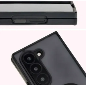 Hurtownia GSM - Bizon Case Hybrid Ring Samsung Galaxy Z Fold6 rauchig mit einem schwarzen Rahmen - BIZ5905 - {ean13} - Hurt
