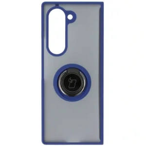 Hurtownia GSM - Bizon Case Hybrid Ring Samsung Galaxy Z Fold6 rauchig mit einem navyblauen Rahmen - BIZ5906 - {ean13} - Hurt