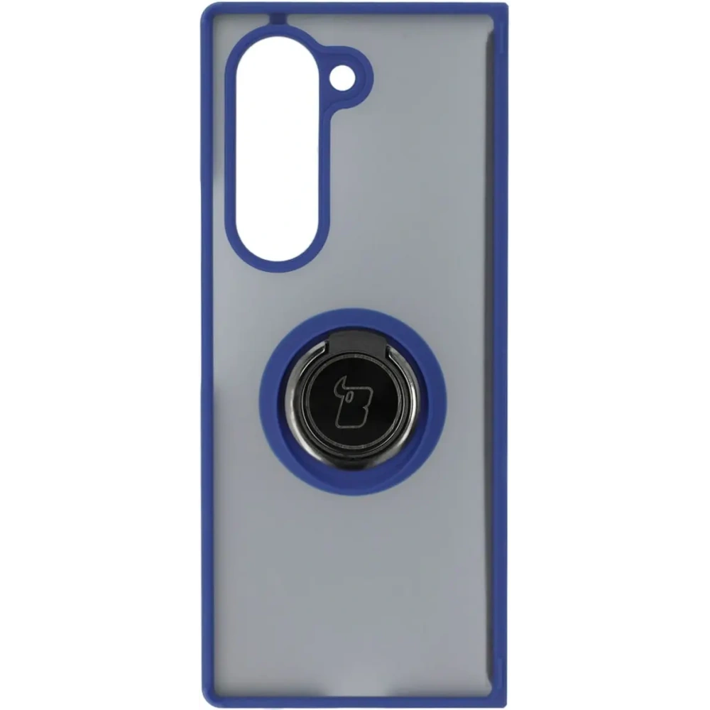 Hurtownia GSM - Bizon Case Hybrid Ring Samsung Galaxy Z Fold6 fumuriu cu un cadru albastru închis - BIZ5906 - {ean13} - Hurt