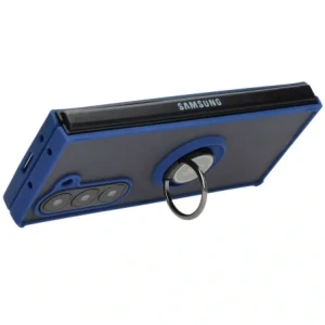 Hurtownia GSM - Bizon Case Hybrid Ring Samsung Galaxy Z Fold6 rauchig mit einem navyblauen Rahmen - BIZ5906 - {ean13} - Hurt