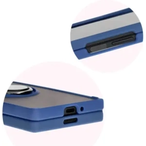 Hurtownia GSM - Bizon Case Hybrid Ring Samsung Galaxy Z Fold6 rauchig mit einem navyblauen Rahmen - BIZ5906 - {ean13} - Hurt