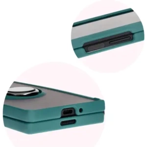 Hurtownia GSM - Bizon Case Hybrid Ring Samsung Galaxy Z Fold6 rauchig mit einem dunkelgrünen Rahmen - BIZ5907 - {ean13} - Hurt