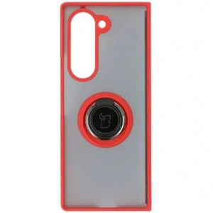 Hurtownia GSM - Bizon Case Hybrid Ring Samsung Galaxy Z Fold6 rauchig mit einem roten Rahmen - BIZ5908 - {ean13} - Hurt