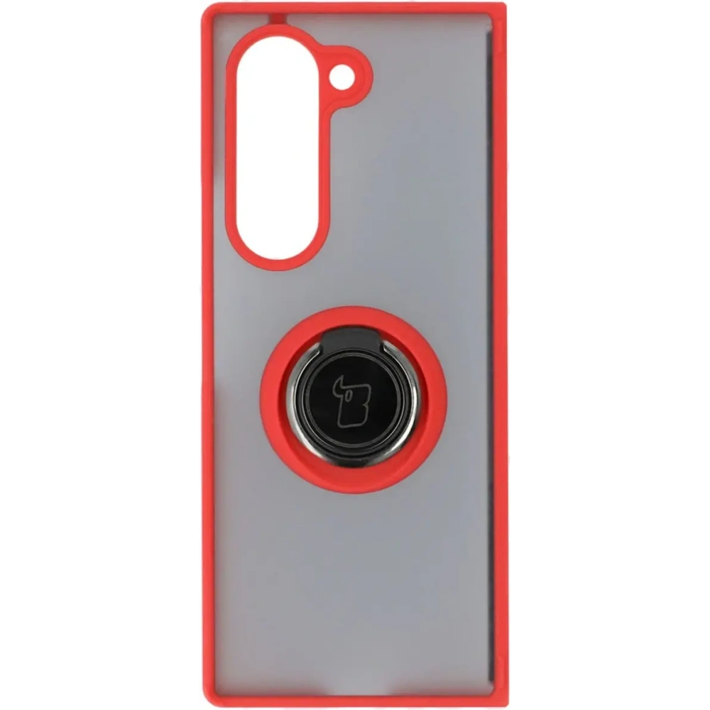 Hurtownia GSM - Bizon Case Hybrid Ring Samsung Galaxy Z Fold6 füstös piros kerettel - BIZ5908 - {ean13} - Hurt