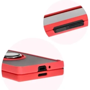 Hurtownia GSM - Bizon Case Hybrid Ring Samsung Galaxy Z Fold6 rauchig mit einem roten Rahmen - BIZ5908 - {ean13} - Hurt