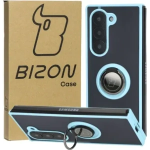 Hurtownia GSM - Bizon Case Hybrid Ring Samsung Galaxy Z Fold6 rauchig mit einem hellblauen Rahmen - BIZ5909 - {ean13} - Hurt