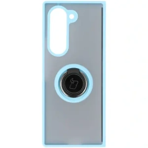 Hurtownia GSM - Bizon Case Hybrid Ring Samsung Galaxy Z Fold6 rauchig mit einem hellblauen Rahmen - BIZ5909 - {ean13} - Hurt