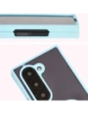 Hurtownia GSM - Bizon Case Hybrid Ring Samsung Galaxy Z Fold6 rauchig mit einem hellblauen Rahmen - BIZ5909 - {ean13} - Hurt