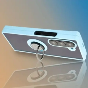 Hurtownia GSM - Bizon Case Hybrid Ring Samsung Galaxy Z Fold6 füstös színű világoskék kerettel - BIZ5909 - {ean13} - Hurt