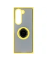 Hurtownia GSM - Bizon Case Hybrid Ring Samsung Galaxy Z Fold6 füstös színű, sárga kerettel - BIZ5617 - {ean13} - Hurt