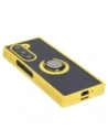 Hurtownia GSM - Bizon Case Hybrid Ring Samsung Galaxy Z Fold6 füstös színű, sárga kerettel - BIZ5617 - {ean13} - Hurt