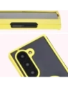 Hurtownia GSM - Bizon Case Hybrid Ring Samsung Galaxy Z Fold6 füstös színű, sárga kerettel - BIZ5617 - {ean13} - Hurt