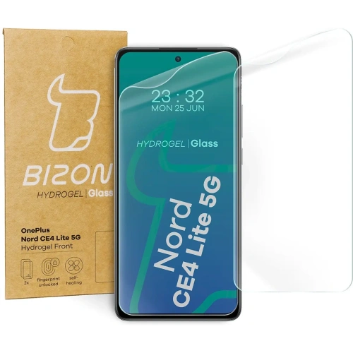 Folia hydrożelowa na ekran Bizon Glass Hydrogel Front do OnePlus Nord CE4 Lite 5G [2 PACK]