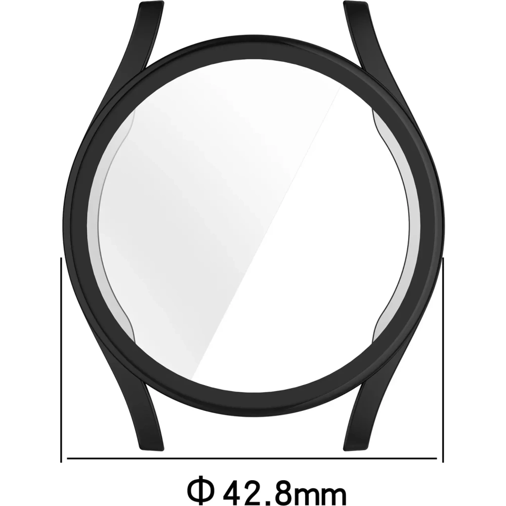 Hurtownia GSM - Etui z osłoną ekranu Bizon Case Watch Felipe do Samsung Galaxy Watch 7 40 mm czarne - BIZ5621 - {ean13} - Hurt