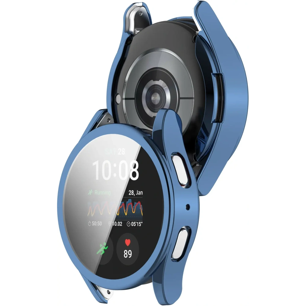 Hurtownia GSM - Etui z osłoną ekranu Bizon Case Watch Felipe do Samsung Galaxy Watch 7 40 mm niebieskie - BIZ5622 - {ean13} - Hurt