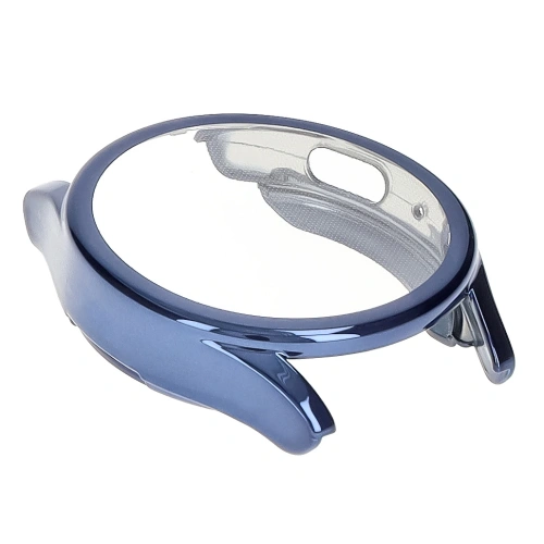 Etui z osłoną ekranu Bizon Case Watch Felipe do Samsung Galaxy Watch 7 40 mm niebieskie