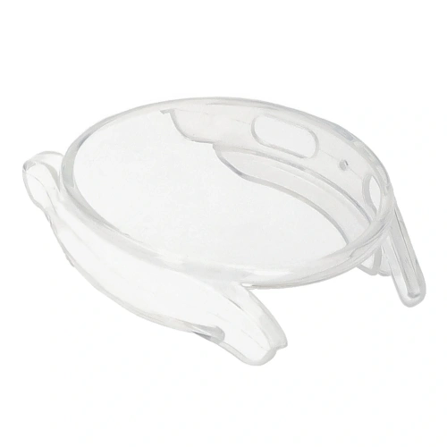 Etui z osłoną ekranu Bizon Case Watch Felipe do Samsung Galaxy Watch 7 40 mm przezroczyste