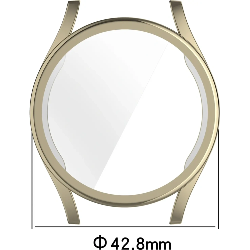 Hurtownia GSM - Etui z osłoną ekranu Bizon Case Watch Felipe do Samsung Galaxy Watch 7 40 mm złote - BIZ5624 - {ean13} - Hurt