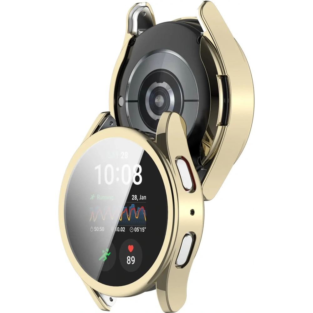 Hurtownia GSM - Etui z osłoną ekranu Bizon Case Watch Felipe do Samsung Galaxy Watch 7 40 mm złote - BIZ5624 - {ean13} - Hurt