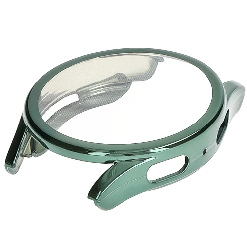 Etui z osłoną ekranu Bizon Case Watch Felipe do Samsung Galaxy Watch 7 40 mm zielone