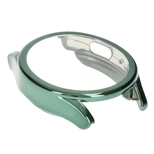 Etui z osłoną ekranu Bizon Case Watch Felipe do Samsung Galaxy Watch 7 40 mm zielone