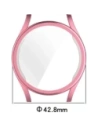 Hurtownia GSM - Etui z osłoną ekranu Bizon Case Watch Felipe do Samsung Galaxy Watch 7 40 mm różowe - BIZ5919 - {ean13} - Hurt