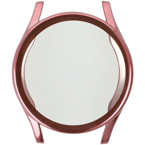 Etui z osłoną ekranu Bizon Case Watch Felipe do Samsung Galaxy Watch 7 40 mm różowe