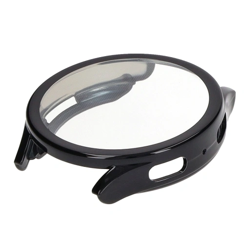 Etui z osłoną ekranu Bizon Case Watch Felipe do Samsung Galaxy Watch 7 44 mm czarne