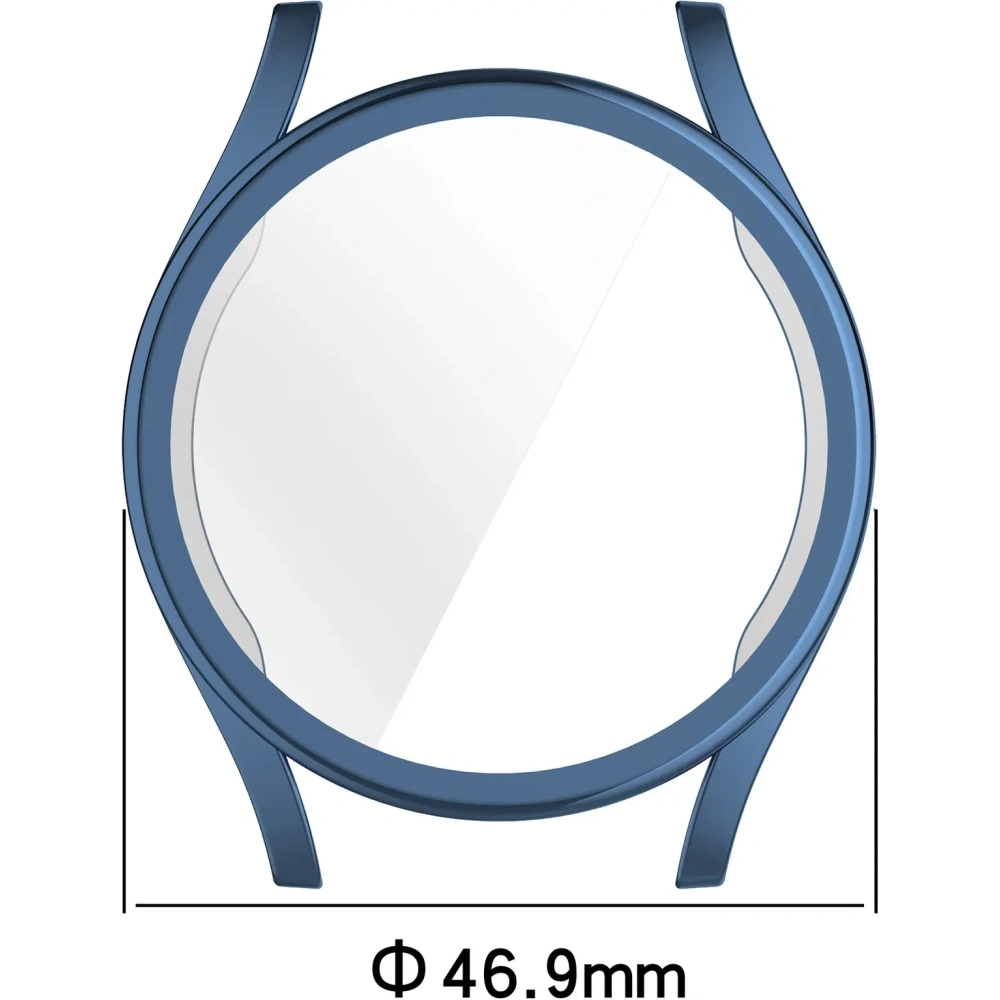 Hurtownia GSM - Etui z osłoną ekranu Bizon Case Watch Felipe do Samsung Galaxy Watch 7 44 mm niebieskie - BIZ5637 - {ean13} - Hurt