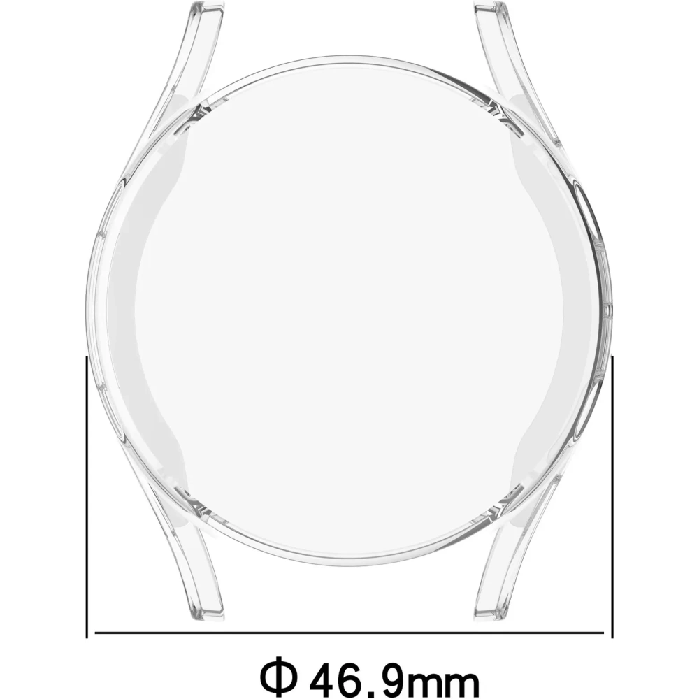 Wholesale Bizon Case Watch Felipe Samsung Galaxy Watch 7 44 mm clear - BIZ5639 - {ean13} - Hurt