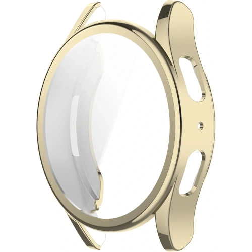 Etui z osłoną ekranu Bizon Case Watch Felipe do Samsung Galaxy Watch 7 44 mm złote