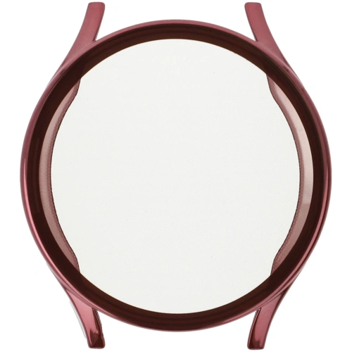 Etui z osłoną ekranu Bizon Case Watch Felipe do Samsung Galaxy Watch 7 44 mm różowe