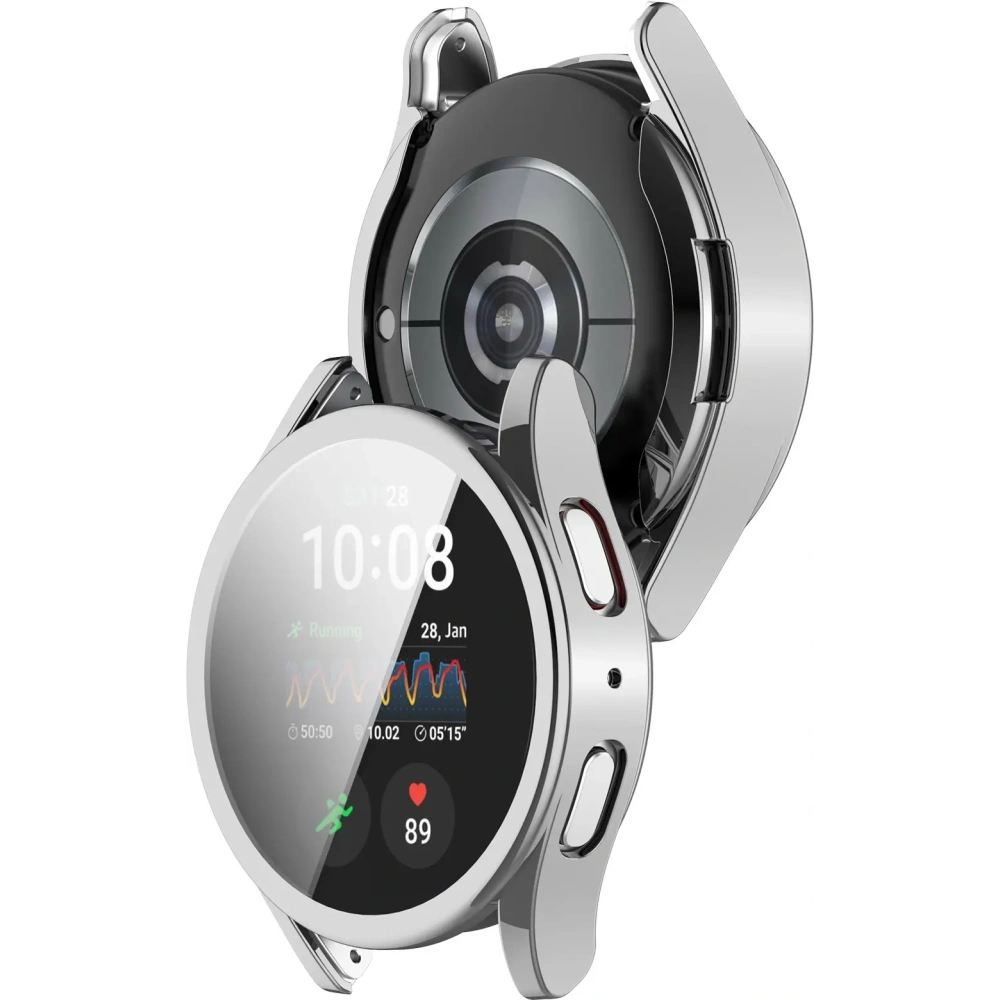 Hurtownia GSM - Etui Bizon Case Watch Felipe do Samsung Galaxy Watch 7 44 mm srebrne - BIZ5651 - {ean13} - Hurt
