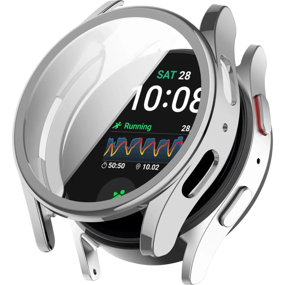 Hurtownia GSM - Etui Bizon Case Watch Felipe do Samsung Galaxy Watch 7 44 mm srebrne - BIZ5651 - {ean13} - Hurt