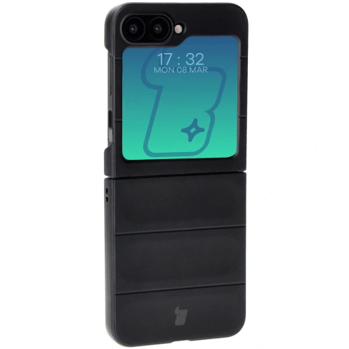 Pancerne etui Bizon Case Tur do Samsung Galaxy Z Flip6 / 7 FE czarne
