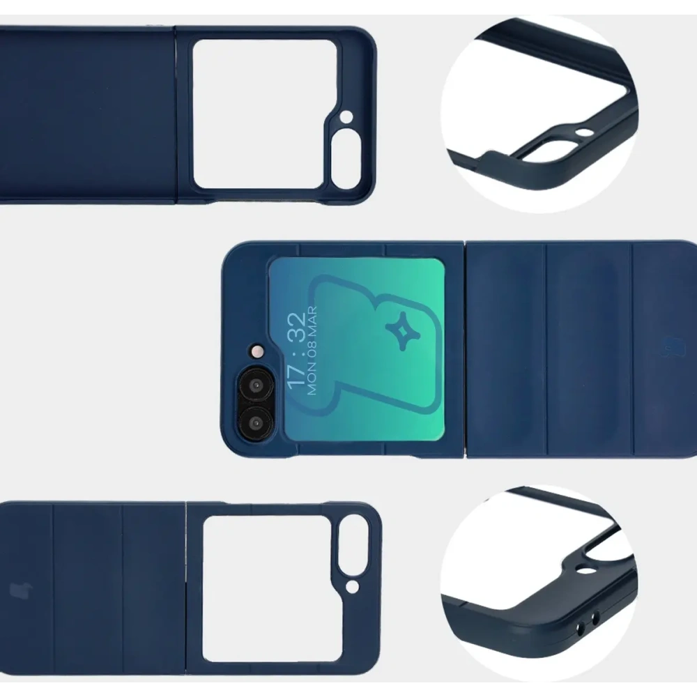Hurtownia GSM - Bizon Case Tur Samsung Galaxy Z Flip6 marineblau - BIZ5653 - {ean13} - Hurt