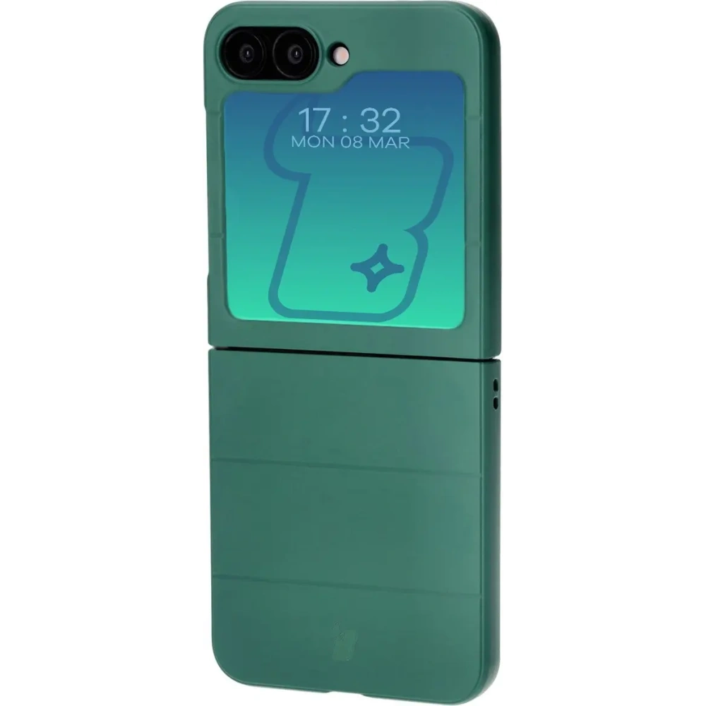 Hurtownia GSM - Pancerne etui Bizon Case Tur do Samsung Galaxy Z Flip6 ciemnozielone - BIZ5932 - {ean13} - Hurt