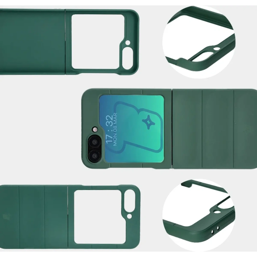Hurtownia GSM - Bizon Case Tur Samsung Galaxy Z Flip6 dunkelgrün - BIZ5932 - {ean13} - Hurt