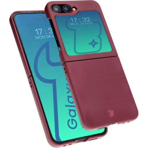 Pancerne etui Bizon Case Tur do Samsung Galaxy Z Flip6 / 7 FE ciemnofioletowe