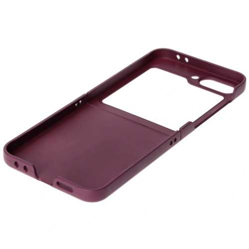 Pancerne etui Bizon Case Tur do Samsung Galaxy Z Flip6 / 7 FE ciemnofioletowe