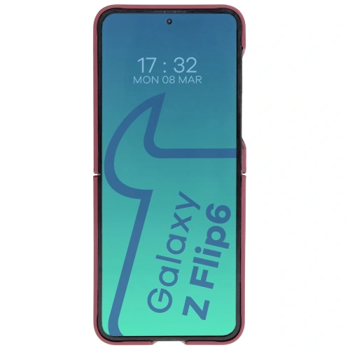 Pancerne etui Bizon Case Tur do Samsung Galaxy Z Flip6 / 7 FE ciemnofioletowe