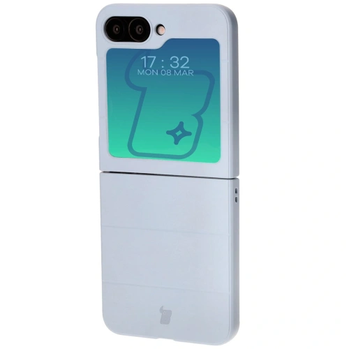 Pancerne etui Bizon Case Tur do Samsung Galaxy Z Flip6 / 7 FE jasnoniebieskie